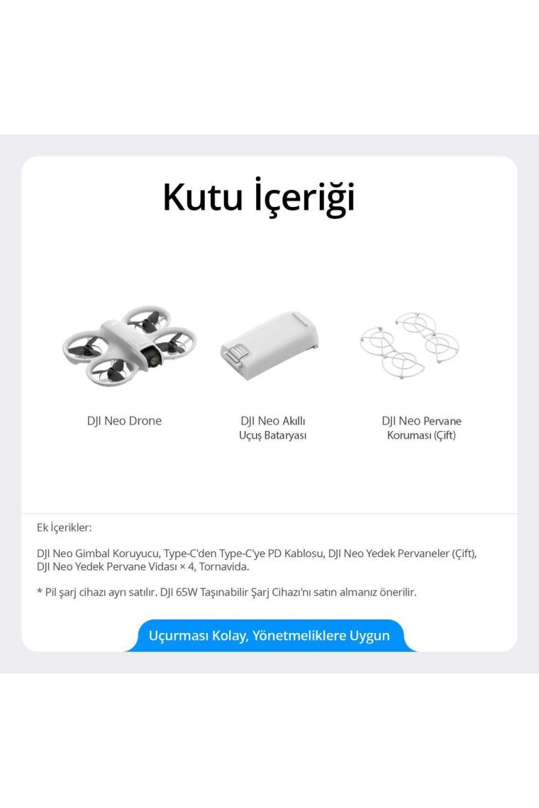 Djı Neo Single / Kumandasız (Djı Türkiye Garantili)