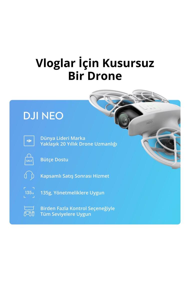 Djı Neo Fly More Combo (Ithalatçı Garantili)