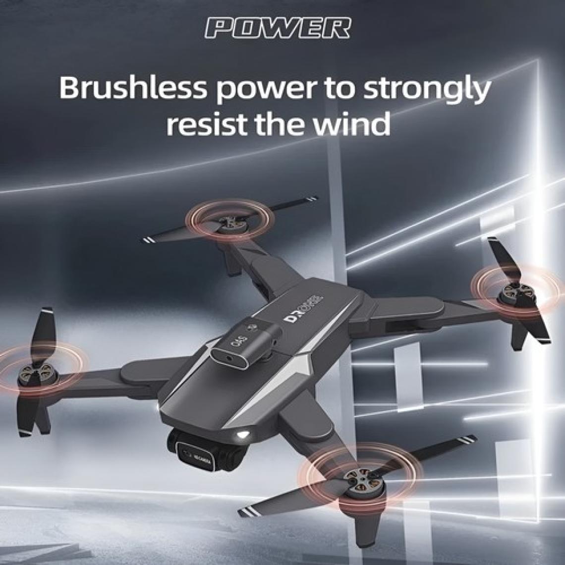 Drone 968 Lazer Sensör Optik Akış Önleme Hd Çift Kamera Fırçasız Motor Profesyonel Drone