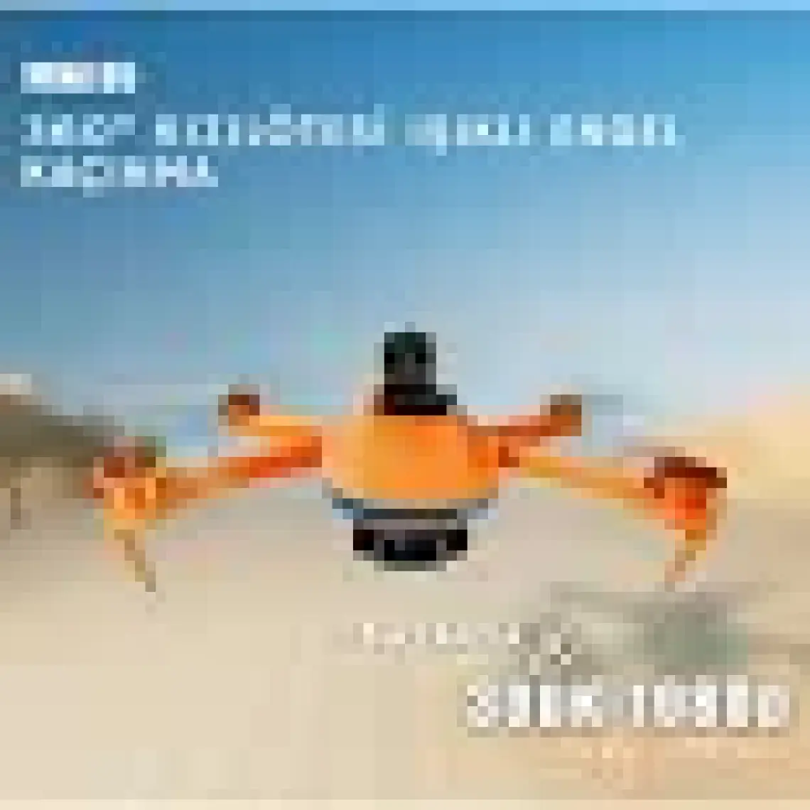 Piha B6 MiniDrone 2Batarya ile 30Dakika Uçuş Beni Takip Et Gps 1080p Hd Çift Kamera Engelden Kaçınma