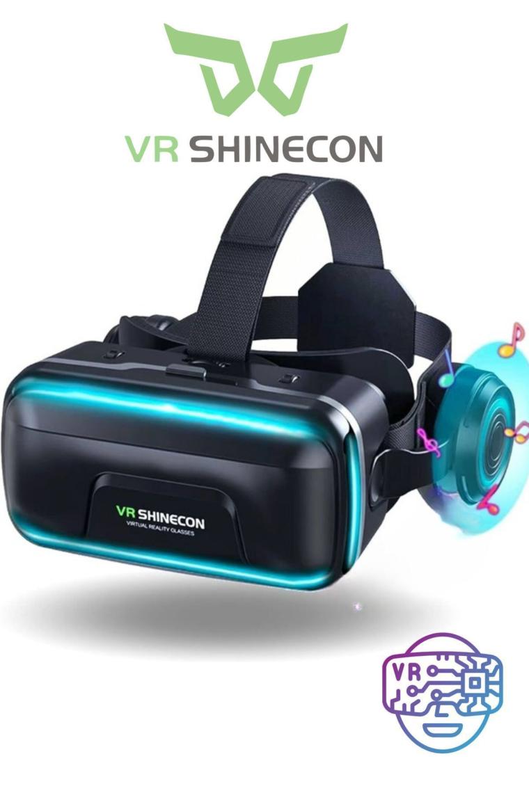 Sanal Gerçeklik Gözlüğü Kulaklıklı 3d Vr Filmler Video Oyunları Tüm Telefonlara Uyumlu