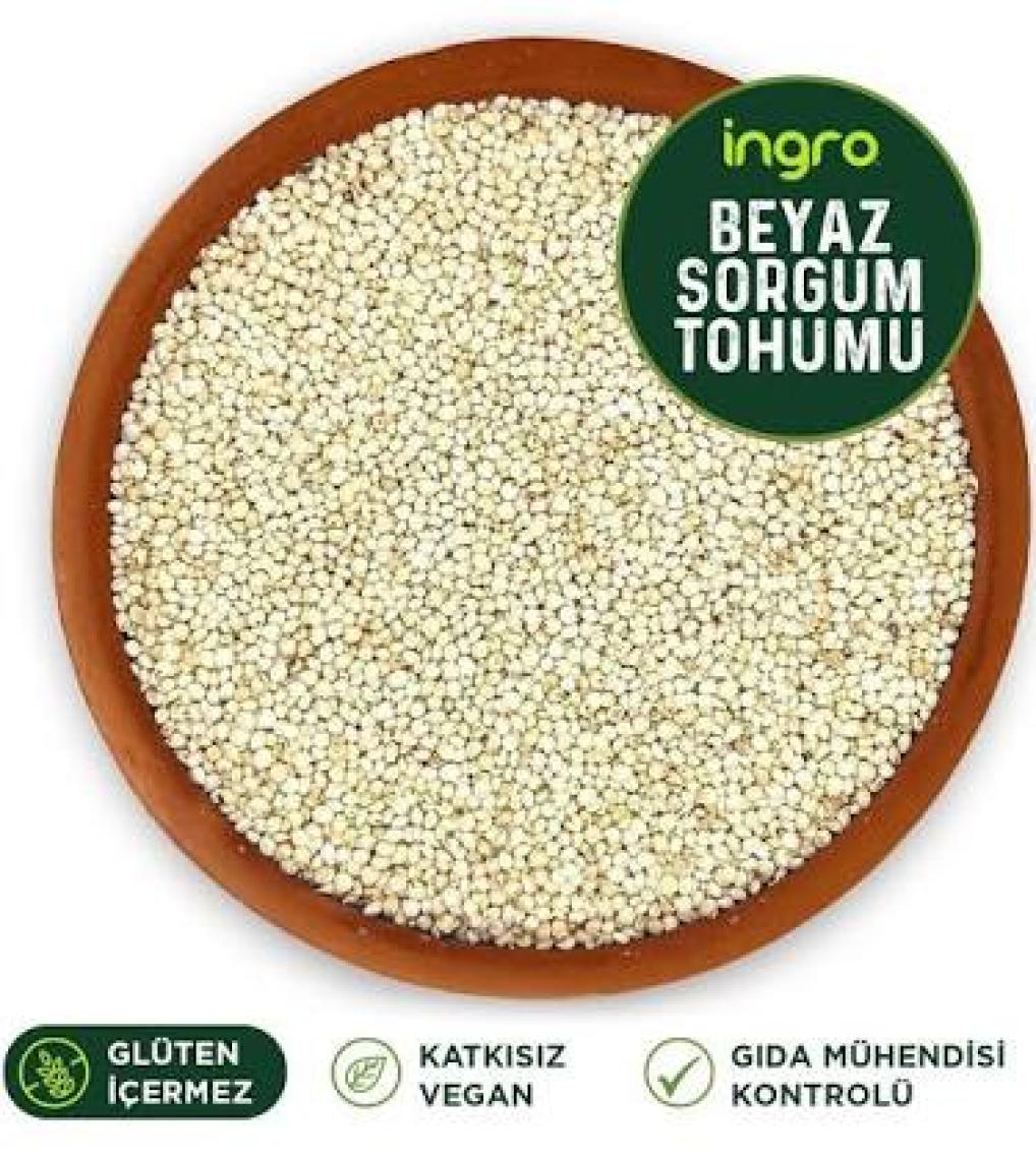 Ingro Beyaz Sorgum Tohumu 1000 G