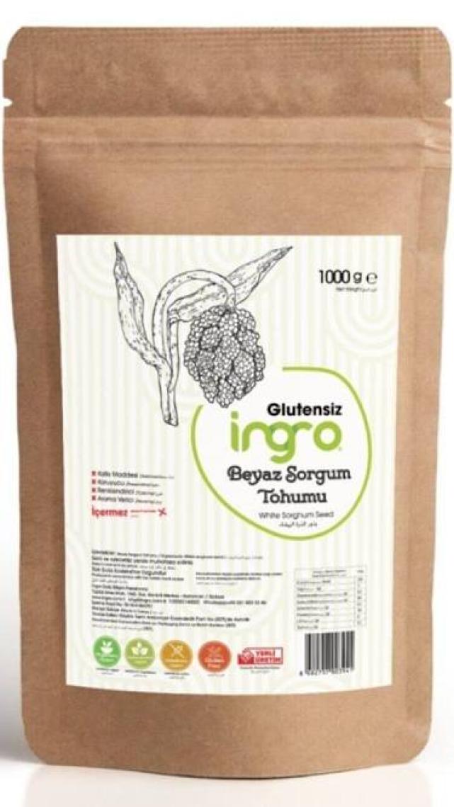 Ingro Beyaz Sorgum Tohumu 1000 G