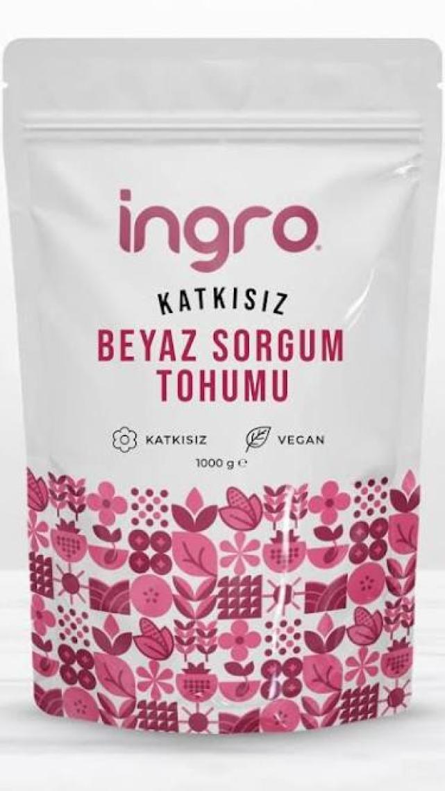Ingro Beyaz Sorgum Tohumu 1000 G