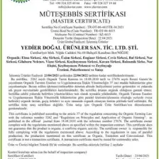 Yedier Organik Alıç Sirkesi 500 ml