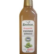 Sazlıca Organik Enginar Sirkesi 500 ml.