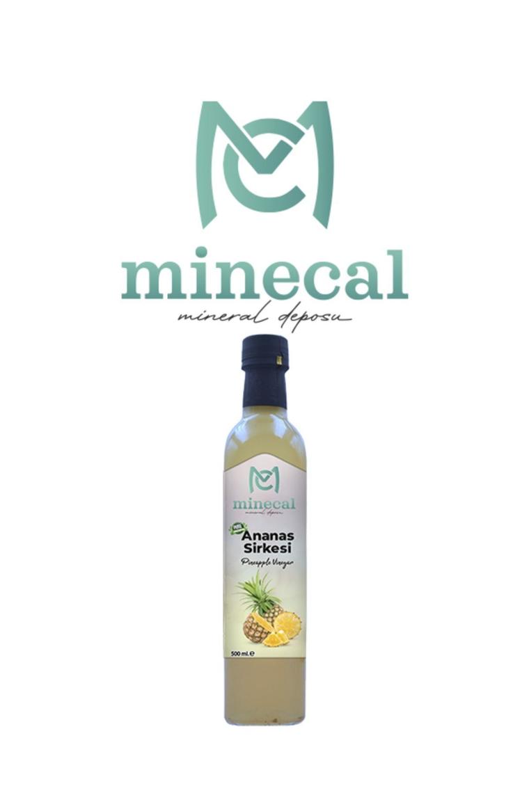 %100 Ev Yapımı Katkısız Ananas Sirkesi 500ml