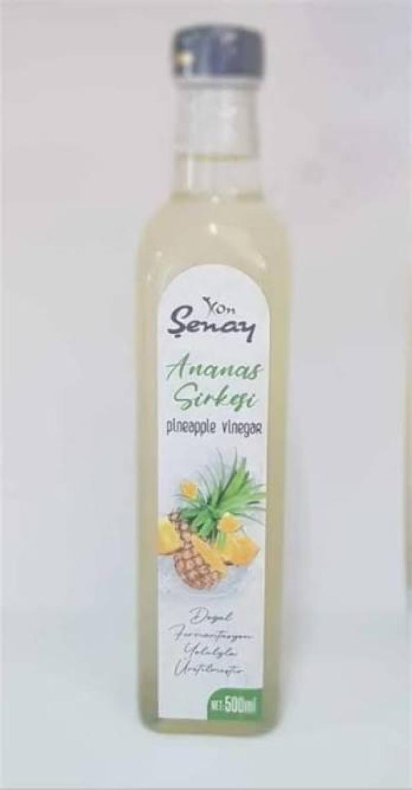 Şenay Ananas Sirkesi 500 ml Detox Sirkesi