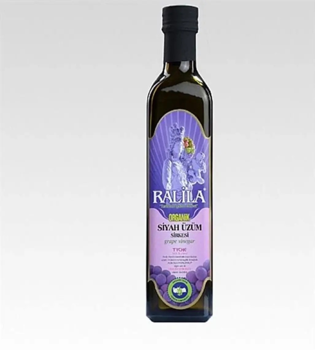 Ralila Organik Siyah Üzüm Sirkesi 500 ml