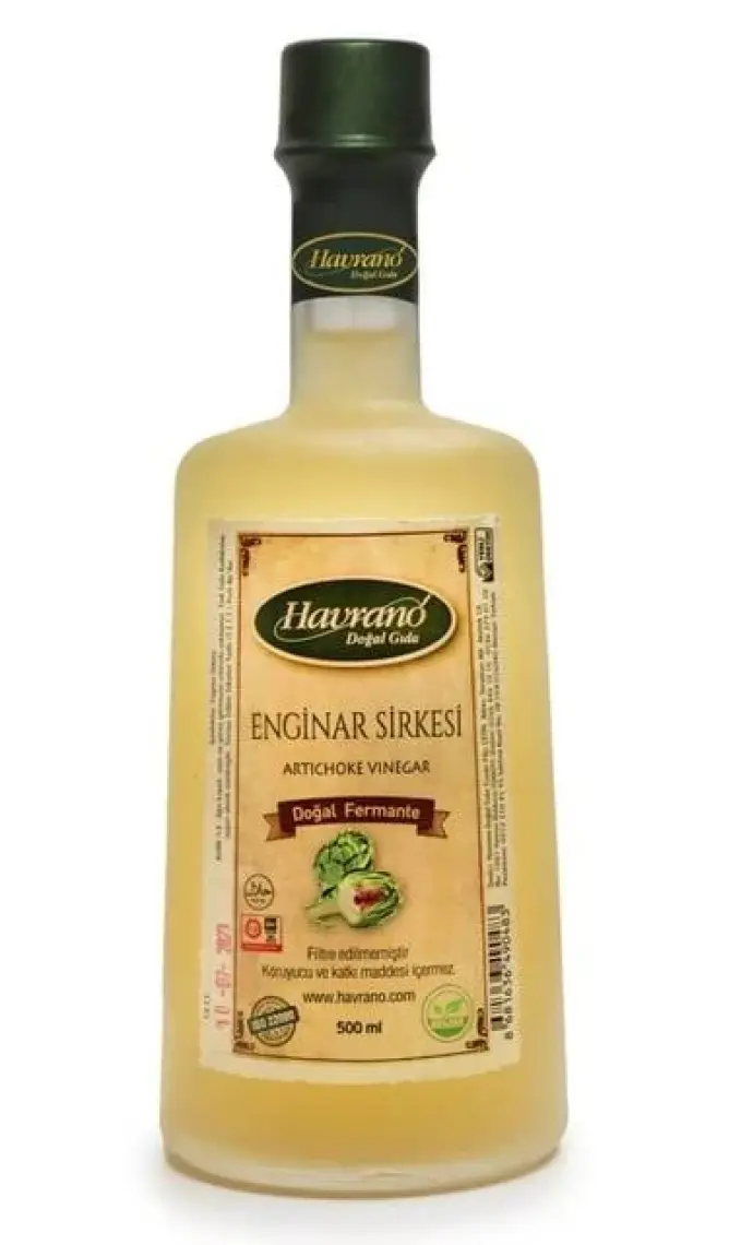 Havrano %100 Doğal Fermente Enginar Sirkesi 500Ml