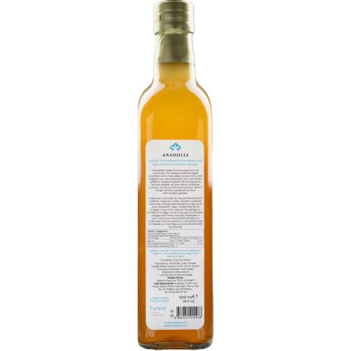 Enginar Sirkesi Doğal Fermantasyon 500 ml