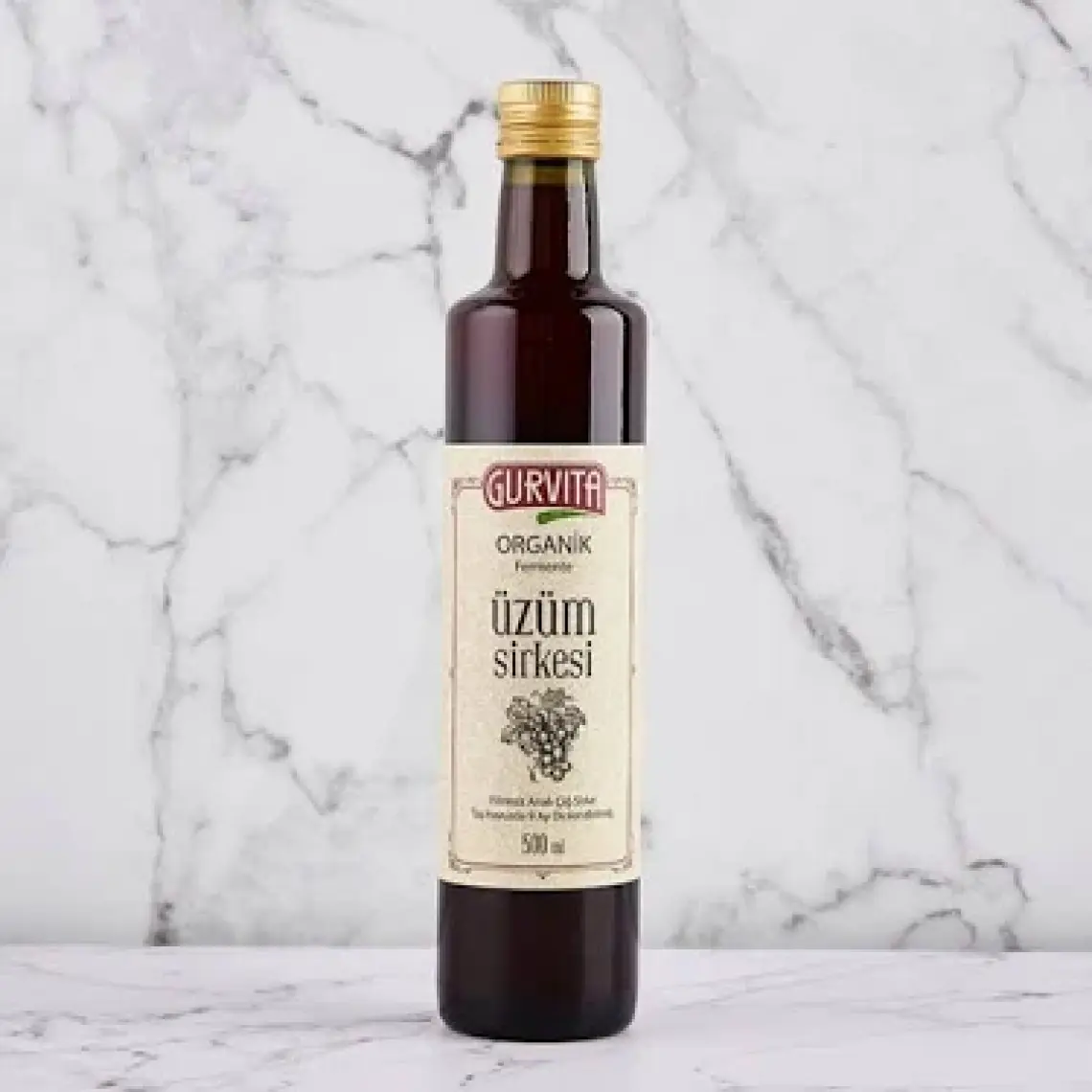 Gurvita  Organik Üzüm Sirkesi 500 ml