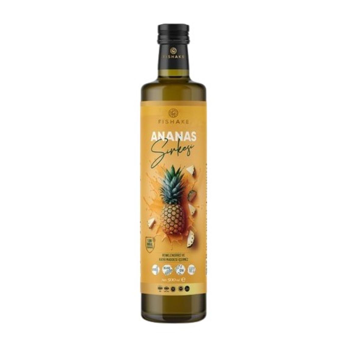 FiShake Ananas Sirkesi 500 ml ( Doğal Fermente )