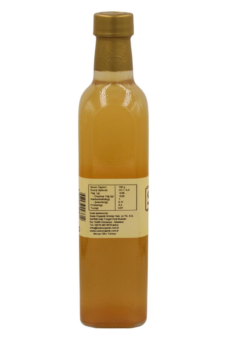 Sade Organik Elma Sirkesi 2X500 ml