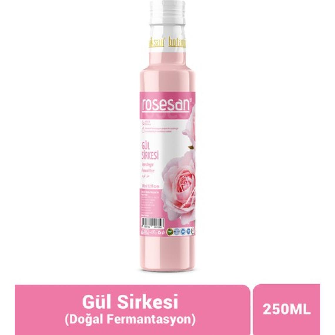 Botaniksan Gül Sirkesi 250ml Fermante Saf Ve Katkısız