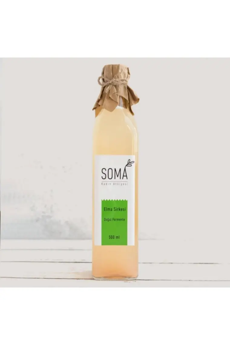 Soma Kadın Atölyesi Elma Sirkesi Katkısız (Doğal Fermente) - 500 ml