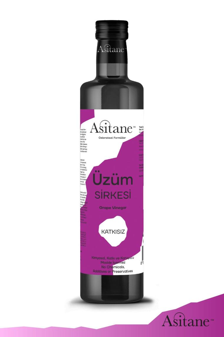 Üzüm Sirkesi & Doğal Fermantasyon - Grape Vinegar 500 ml