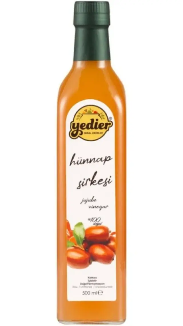 Yedier Hünnap Sirkesi 500 ml