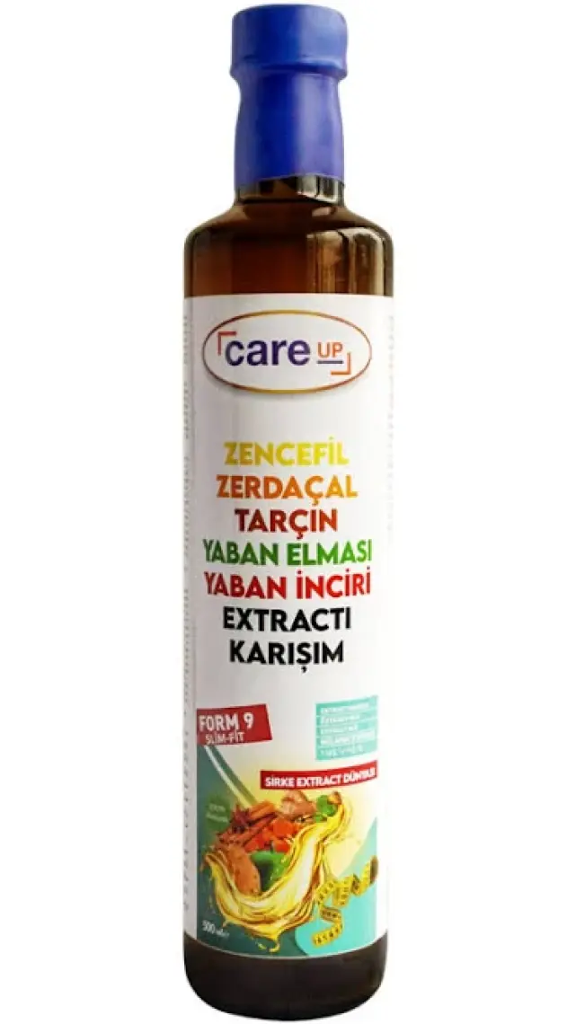 Organik Form-9 Zerdeçal ve Zencefil Sirke Ekstrakt Karışımı 500 ml
