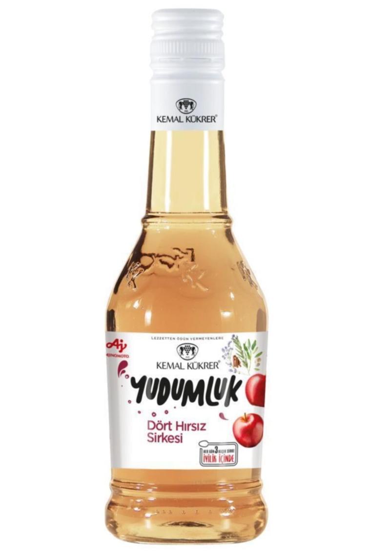 Yudumluk Cam Dört Hırsız Sirkesi 0,5 Lt