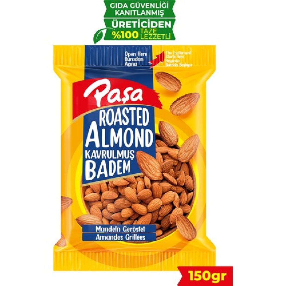 Paşa Kuruyemiş Kavrulmuş Badem 150 gr
