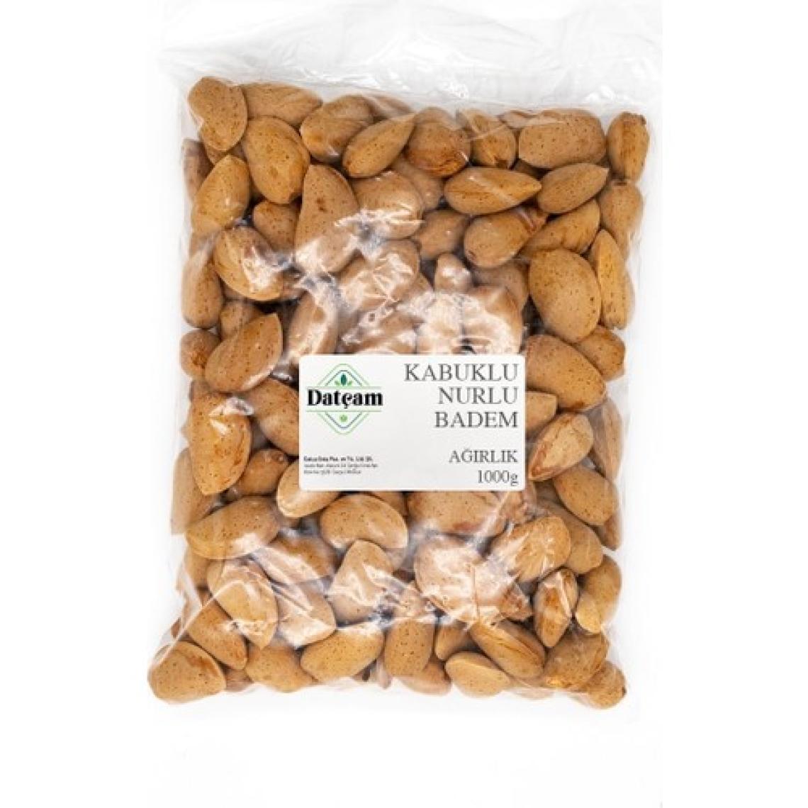 Datçam Kabuklu Nurlu Badem 1 kg