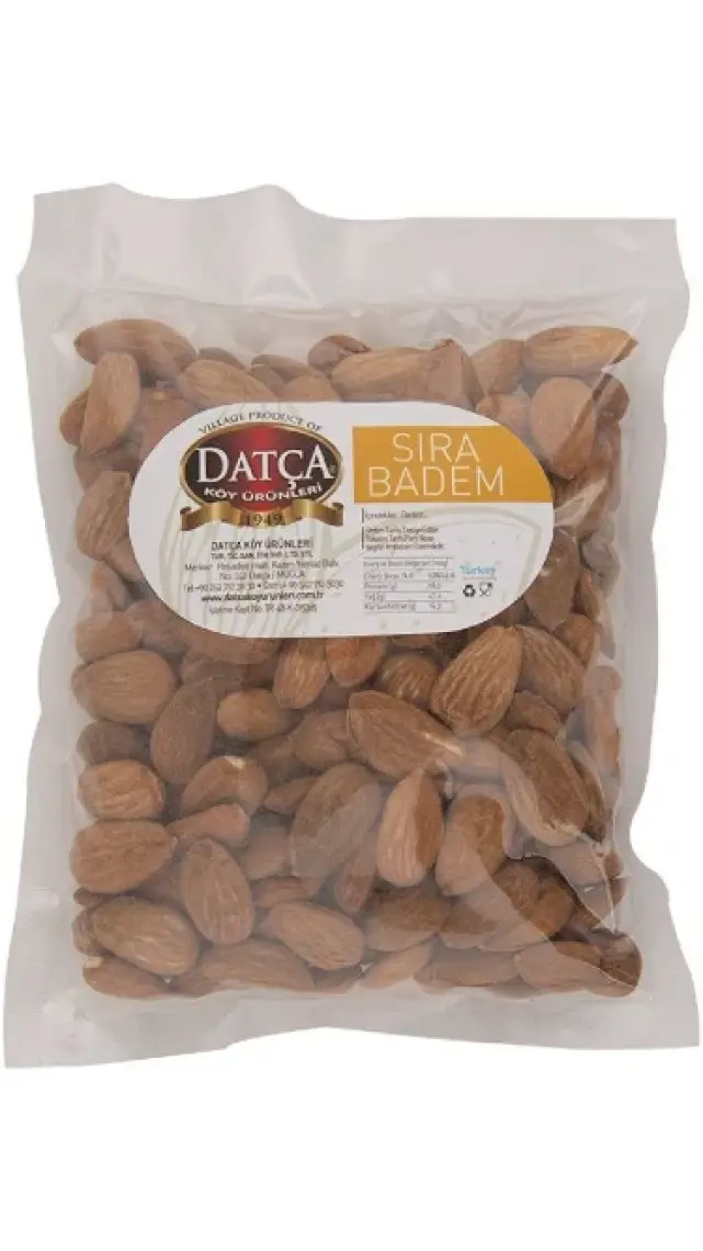 Datça Çiğ Sıra Badem 500 Gr