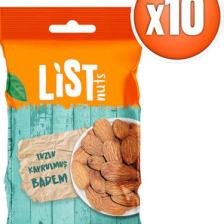 List Nuts Tuzlu Kavrulmuş Badem 10 x 40 gr