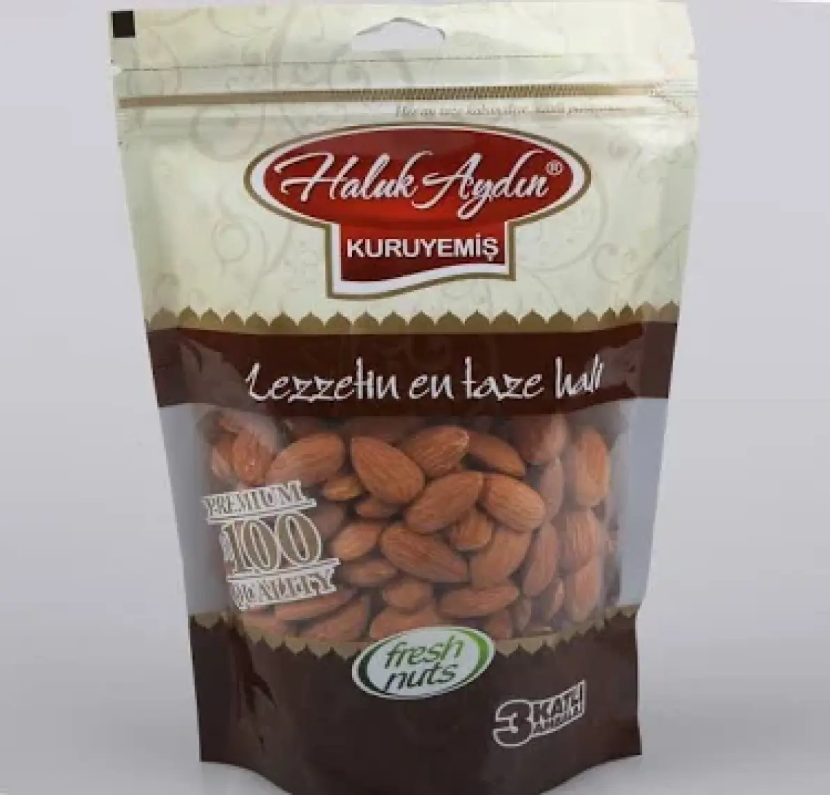 Haluk Aydın Kuruyemiş Badem İçi Tuzsuz 500 gr