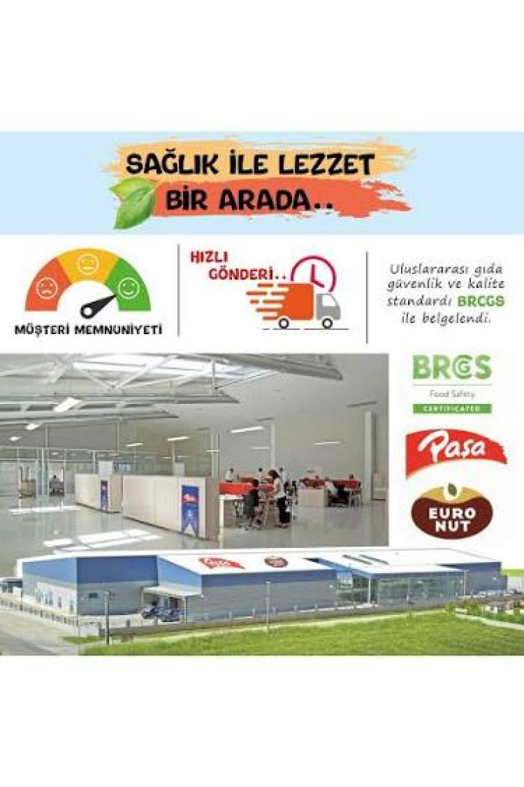 Paşa Kuruyemiş Kavrulmuş Badem İçi 40 gr X 12 Adet (480 gr)