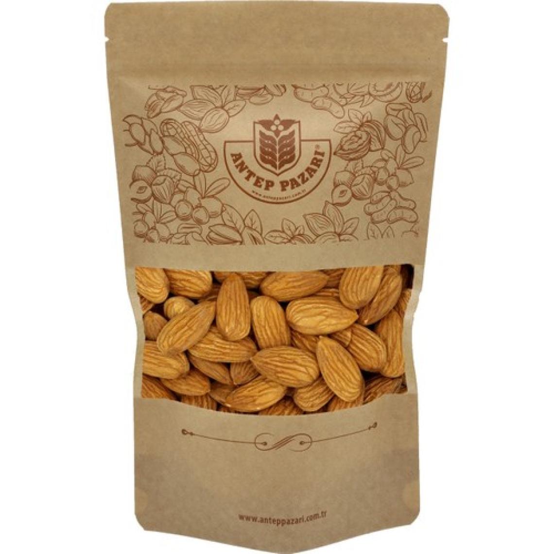 ANTEP PAZARI BADEM İÇİ-YERLİ-ÇİĞ BADEM-200 GR