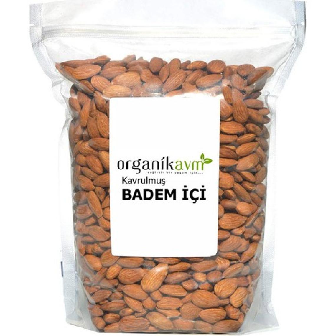 Organik AVM Elazığ Kavrulmuş Badem 1 kg