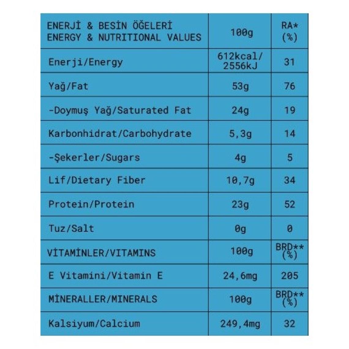 Fropie Çiğ Badem 75 gr x 6 Adet