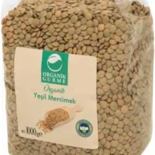 Organik Gurme Yeşil Mercimek 1000 gr