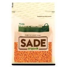 Sade Organik 1 kg Kırmızı Mercimek