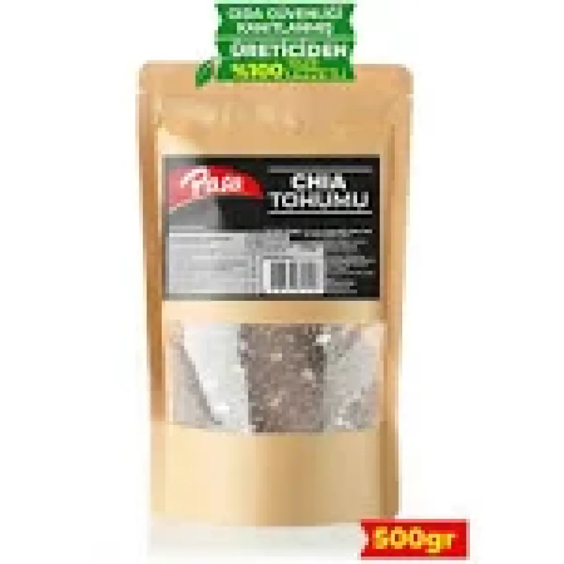 Paşa Chia Tohumu 500 gr – Yüksek Lifli ve Omega-3 Kaynağı