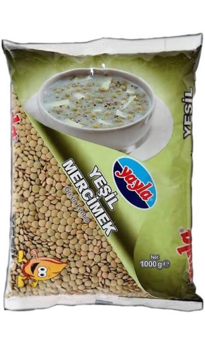 Yayla Yeşil Mercimek 1 kg