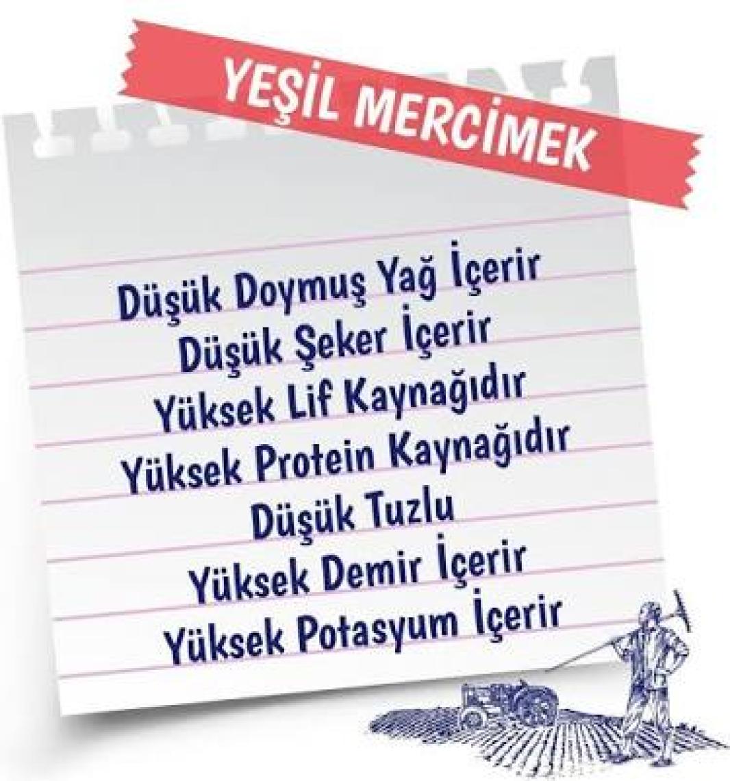 Yayla Yeşil Mercimek 1 kg