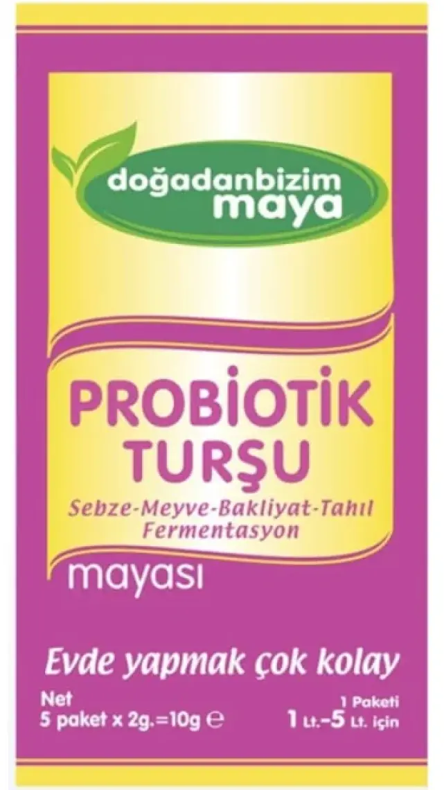 Doğadan Bizim Probiyotik Turşu Mayası 5'li