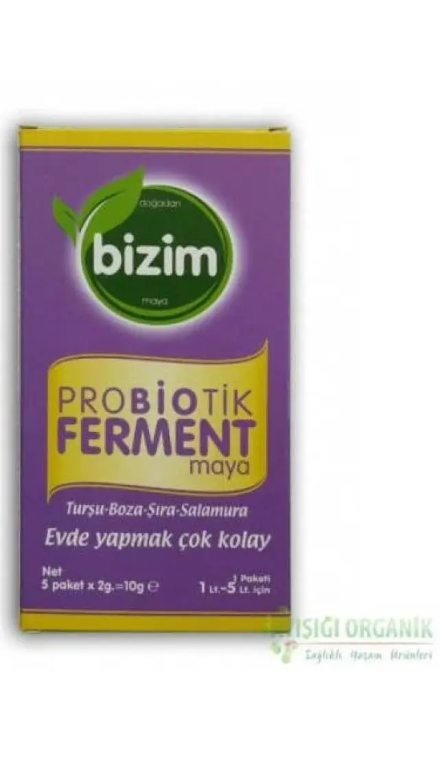 Doğadan Bizim Probiyotik Turşu Mayası 5'li