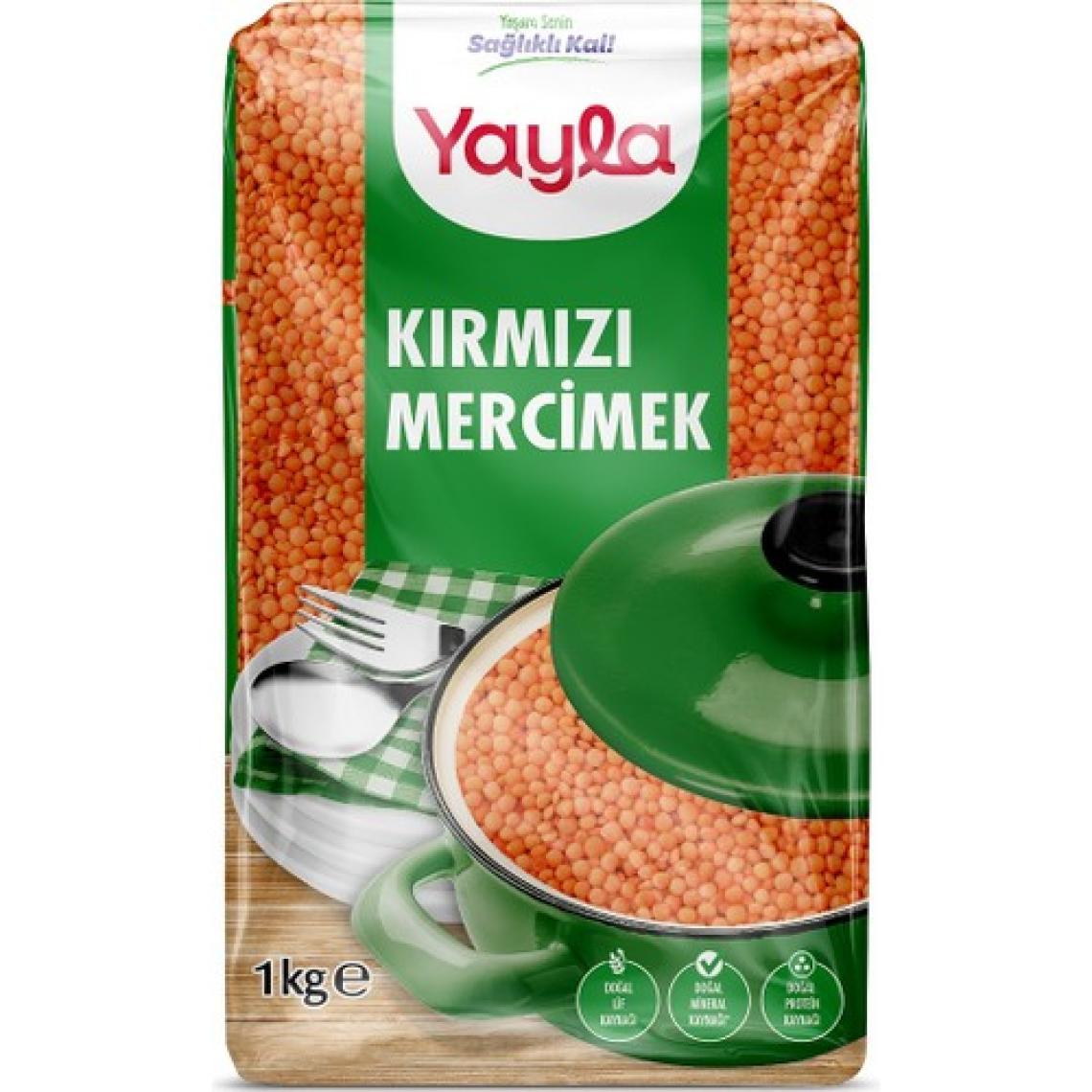 Yayla Kırmızı Mercimek 1 kg
