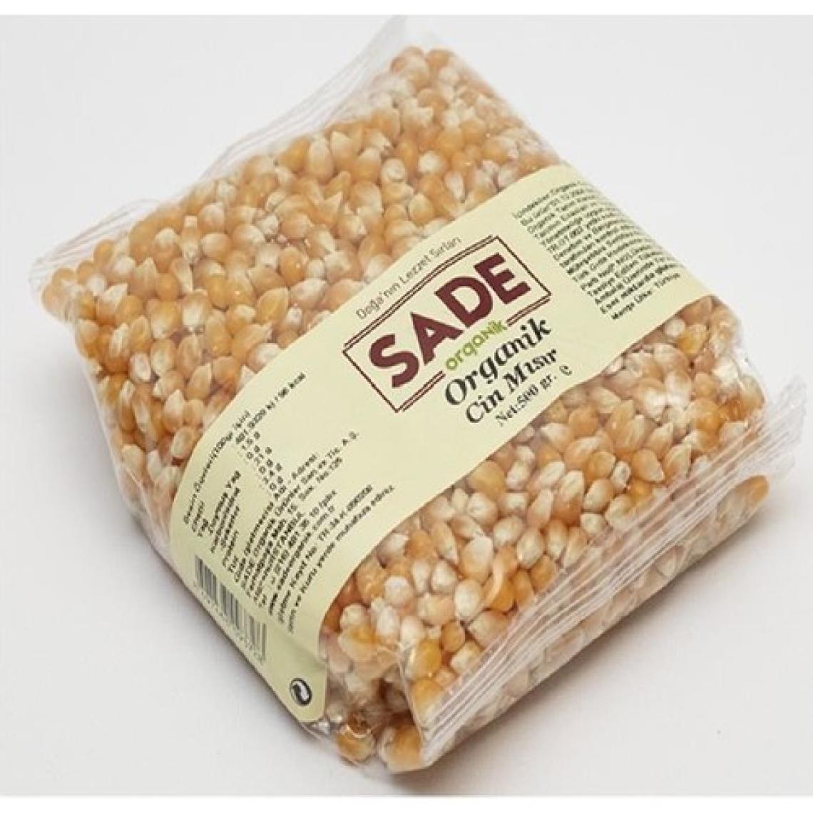 Sade Organik Cin Mısır 500 gr