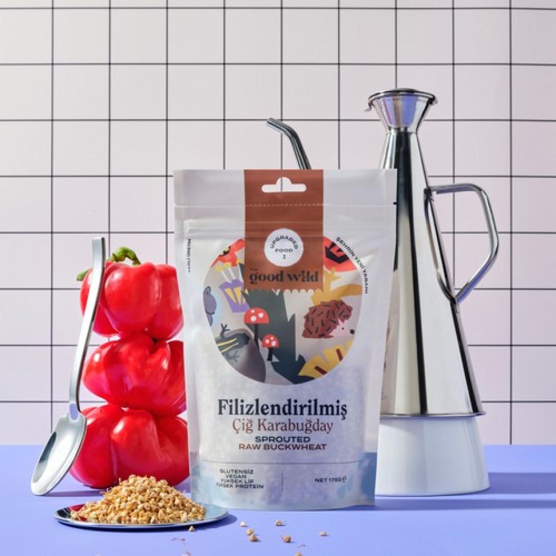 The Good Wild Glütensiz Filizlendirilmiş Çiğ Karabuğday 175 G