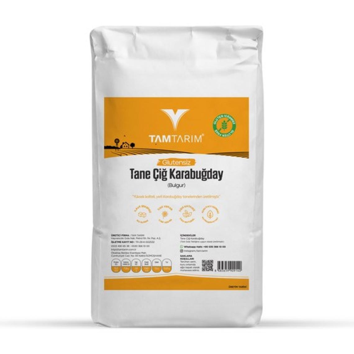 Tam Tarım (Glutensiz) Çiğ Karabuğday Tane 2 kg