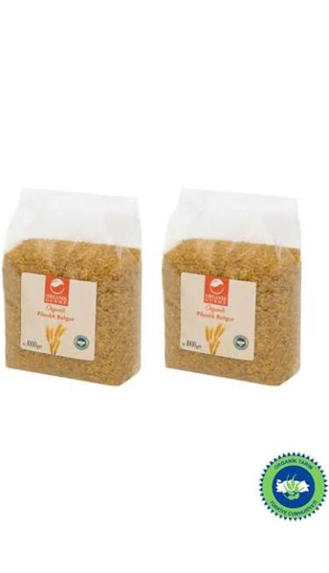 Organik Gurme 2'li Pilavlık Bulgur 1000 gr