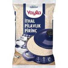 Yayla İthal Pilavlık Pirinç 1 kg (Kısa Tane)