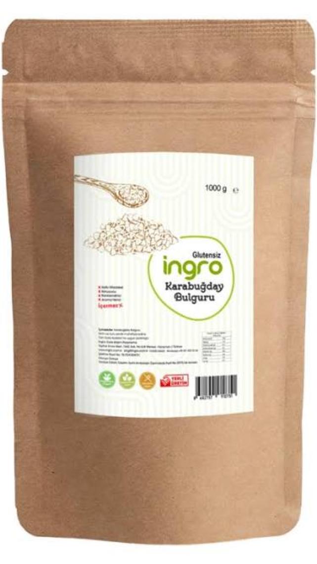 Ingro Glutensiz Karabuğday Bulguru 1000 G