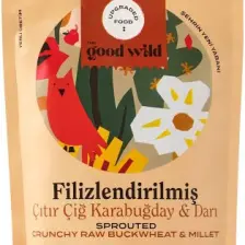 The Good Wild Glütensiz Filizlendirilmiş Çıtır Çiğ Karabuğday & Darı 150 G
