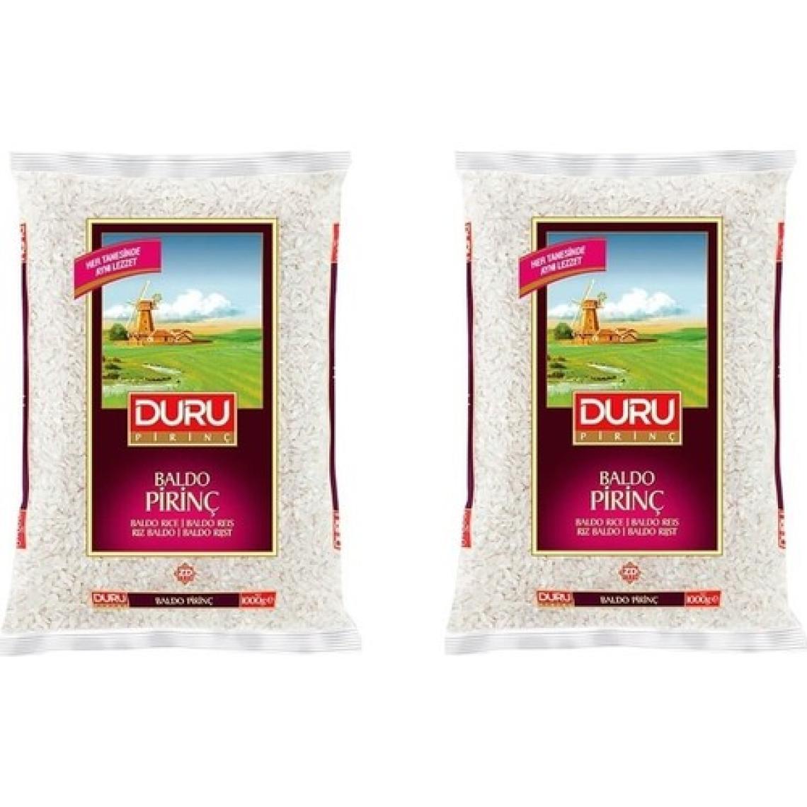 Duru Bakliyat Duru Baldo Pirinç 1 kg x 2'li