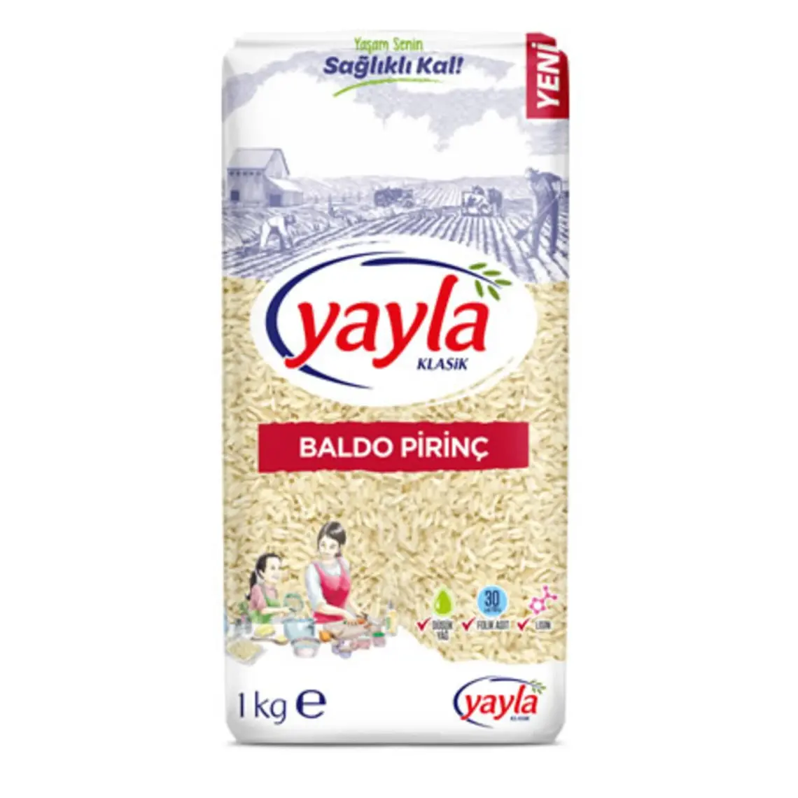 Yayla Gönen Baldo Pirinç 1 kg